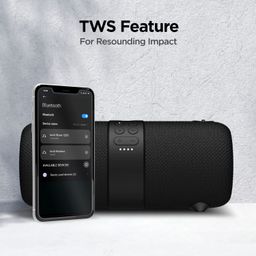 boAt Stone 1200 14W Bluetooth Speaker with Upto 9 Hours Battery, RGB LEDs, IPX7 and TWS Feature(Black) image 3