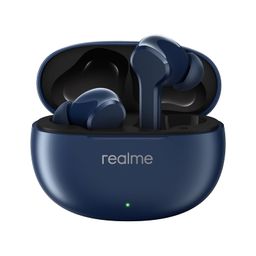 realme Buds T110 Bluetooth Truly Wireless in Ear Earbuds with mic, AI ENC for Calls, Google Fast Pair, 38 Hours Total Playback with Fast Charging and Low Latency Gaming Mode (Jazz Blue) image 1