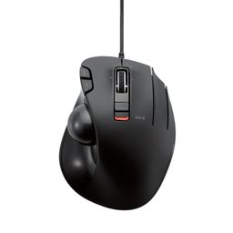 ELECOM Mouse trackball wired grip 6 button black M-XT3URBK image 1