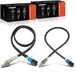 A-Premium O2 Oxygen Sensor Compatible with Mitsubishi Galant 2004-2011 2.4L, Eclipse 2006 2007 2008 2009 2010 2011 2012 2.4L 4G69, Downstream, 2-PC Set, Replace# MD313819 image 1