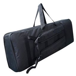 Nylon, 61 Key 5 Octave Keyboard Bag Piano Keyboard Gig Bag, Black Portable Waterproof Keyboard Padded Case Bag For 61 Key Yamaha Psr I500 I400 & All Casio Key Board Ctk630040"X16"X6" image 4