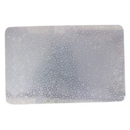 Kuber Industries Polyvinyl Chloride Refrigerator Drawer Mat|Stone Design & Water Proof Pvc Material,Pack Of 6 (White) image 4