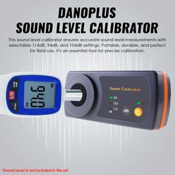 Sound Meter Decibel Level Calibrator Calibration 114dB / 94dB / 104dB Calibration Level for Sound Level Meters image 3