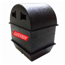 lucky tech 220V to 110V Stepdown Lucky Tech® Voltage Converter 20W USA to India Universal 2 Pin Input Plug (Wave Form) (20 Watt) image 1