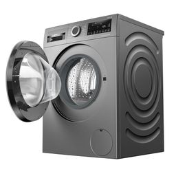 Bosch 10.5/6 KG Inverter Fully Automatic Front Load Washer Dryer with LED TOUCH DISPLAY (WNA2E4UCIN,Cast Iron Grey) image 5