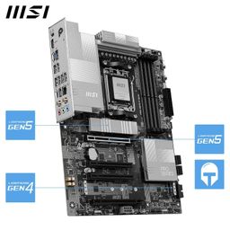 MSI PRO X870-P WiFi Gaming Motherboard - ATX - Supports AMD Ryzen 9000/8000/7000 Series Processors, Socket AM5 - DDR5 Memory, 1 x PCIe 5.0 x16, 2 x M.2 Gen5, 5G LAN, Wi-Fi 7 image 5
