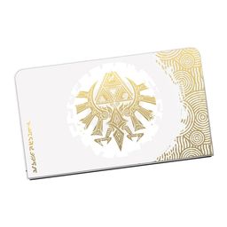 ujeavette UJEAVETTE® Game Console Protective Case Accessories Console Back Plate for OLED Console White Golden image 3