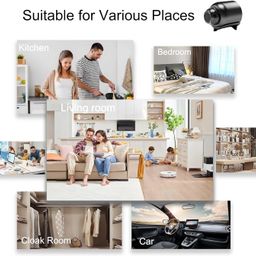 ayika WiFi Mini Camera 1080P Surveillance Camera IR Monitor Wide Angle Detect IP Camera Indoor Security Video Recorder image 5
