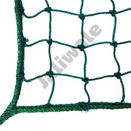 wne jaliwale HDPE Coconut Safety net/Coconut Fall Protection Net Green Colour 11feet x 11feet Heavy Duty Safety net image 2
