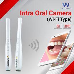 Waldent Intraoral Camera for Dental Use | WiFi Enabled, 8MP CMOS Sensor, 4X Zoom | High-Resolution Images | 32GB Storage | Connects to 1 or 4 Screens | Ideal for Precise Diagnostics & Exams image 2