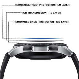 dvtech DVTECH® (Pack of 02 Noise Explorer Kids Watch Compatible Smartwatch Screen Protector Flexible Unbreakable Scratch resistance (Flexible Screen Protector) image 4