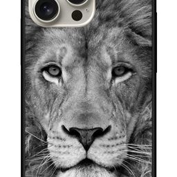 NDCOM for iPhone 16 PRO MAX Back Cover Lion Printed Metal Case image 1
