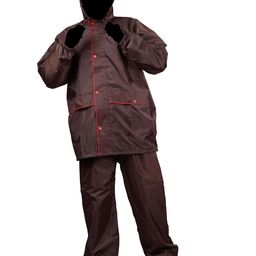 submarine UMBRELLA New Supreme Rain Coat for Men Waterproof for Bike Reversible Double Layer with Hood Raincoat for Men Set of Top and Bottom Packed in a Storage Bag image 1