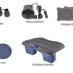 RKPSP Grey Inflatable Bed for Duster Universal for All Models image 5