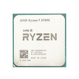 DSPDVWOW CPU Processor AMD Ryzen 7 5700G R7 5700G 3.8GHz Eight-Core 16-Thread 65W CPU Processor L3=16M 100-000000263 Socket AM4 image 1