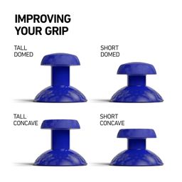 SCUF Instinct Interchangeable Thumbsticks 4 Pack, Replacement Joysticks only Instinct Pro Performance Xbox Series X|S Controller - Blue (Xbox Series X) image 3