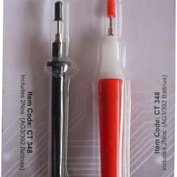 CiW Plastic 1 m Wire Continuity Tester (Red and Black) image 1