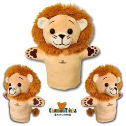 Chamantricks Storytelling Plush Puppets | Lion | Elephant | Crocodile | Animal & Bird Hand Puppets (Pack of 3) image 4
