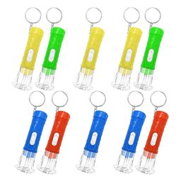 GODSDWARES 10 Pcs Mini Torch, Mini Light, Small Torch Small Keychain Torch Light for Camping Pocket Size Key Chain Lights Powerful and Compact image 1
