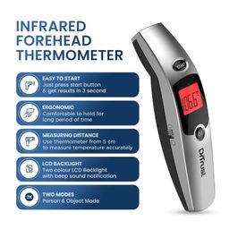 Dr Trust (USA) Forehead Digital Infrared Thermometer for babies and Adults with color Coded Fever Guidance - 603 Professional image 5