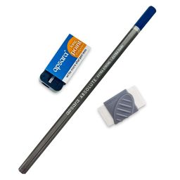Apsara Absolute Extra Dark Pencils | Soft Lead Produces Long-lasting | Readable Strokes | Hexagonal Shape for a Perfect Grip | Easy Sharpening | School & Office Purpose | (Pack of 10) image 2