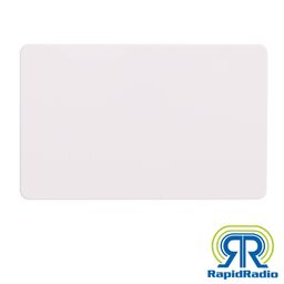 RapidRadio RRHFSM01 HF 13.56 MHz ISO 14443A FM1108 Mifare 1K Compatible Plain White RFID Smart Cards - Pack of 10 image 2