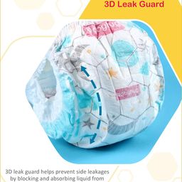 Babyhug Advanced Pant Style Diaper Medium (M) Size - 26 Pieces image 5