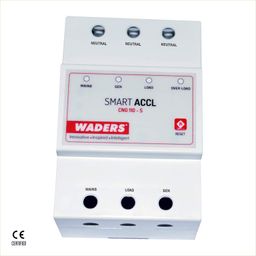 WADERS Automatic Changeover Switch with Circuit Breaker - ACCL - EB:32 Amps Gen:32 Amps | White image 3