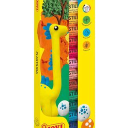 Jovi Plastilina Vegetable Based Non Hardening Modelling Clay Assorted 15 Color Sticks of 15 gm Each image 5