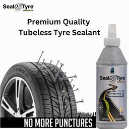 Sealotyre Anti Puncture Tubeless Tyre Sealant | Instant Puncture Repair for Bike | Anti-Leak Formula | Gel Based Puncture Solution Pack of 2 (150ml) image 2