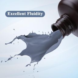 ELEGOO ABS-Like Resin Rapid UV Curing 405nm Standard Photopolymer Resin ABS 3D Resin High Precision Non Brittle Non Toxic for LCD 3D Printer Grey 1000G image 3