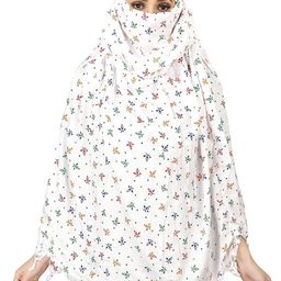 rivaniv Cotton Innovative Stylish Pattern Fancy Long Scarf With Sun Protection Cover Face Driving scarves for Women and Girls | Printed Design | Universal Size | Breathable image 2