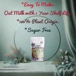 Saipro's Oat milk powder, 400 g(200 g*2 packs), Sugar free, Diabetic friendly, Oat extract powder of Nordic & Australian oats. 100% Plant based Oat Extract Powder of Nordic & Australian oats| Lactose free, Dairy free oat milk For Bevarges |Food| No added Color, No Preservatives image 5