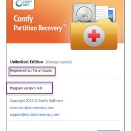 Avisoft Comfy Partition Recovery | Version 4.9 | Partition & Data Recovery | Recover Data from Corrupted and Deleted Volumes or Files | Lifetime Validity | For Windows | Physical delivery image 2