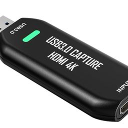 DigitPro Cam Link 4K External Camera Capture Card 2K50/1080p60 for Streaming and Recording via DSLR Camcorder Actioncam for Video Conferencing Live Streaming Gaming on OBS/Zoom image 1