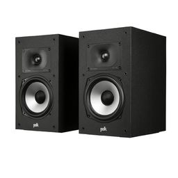 Polk Audio Monitor XT20 1" Terylene Tweeter & 6.5" Dynamically Balanced Woofer, Bookshelf Speaker (PAIR) Black image 1