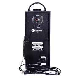nidhie Mini Tower Speaker with Colourful Illuminated Speakers, Remote Control image 5