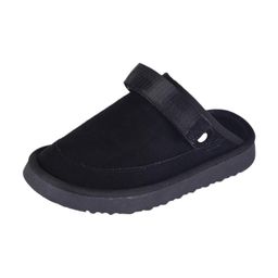 calandis ™ Clogs Slippers Fashionable PU Suede Leather for Indoor Outdoor House Sandals 39 | Sandals & Flip Flops | Womens Shoes image 1