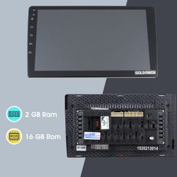 Goldfinch Audio 10 inch Full Touch Screen Android Car Stereo with GPS, Bluetooth, Wi-Fi, Navigation, Reverse Camera Support, Mirror Link image 5