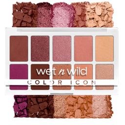 Wet n Wild New Color Icon 10 - Pan Shadow Palette - Heart & Sol (Multicolor) Matte Finish image 1