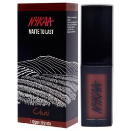 Nykaa Matte to Last Liquid Lipstick, Matte Finish, 5ml - 18 Chai image 4