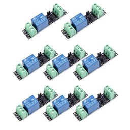 Onyehn 1 Channel DC 3V Relay High Level Driver Module Optocoupler Relay Module Isolated Drive Control Board for Arduino (Pack of 8) image 1
