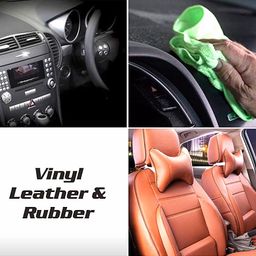 kangaroo Kangaroo® New Car Care Kit Trim Restorer 300 ml, Car Polish, Dashboard Polish, Scratch Remover 200 ml Each 3 Foam Applicator and 1 Micro Fiber Towel - Save Your TIME and Money to FIND Separately image 4