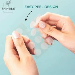 skinside Acne Pimple Patches for Face Pimples | Hydrocolloid Facial Spot Patches with 0.5% Salicylic Acid for Pimple Healing | Invisible Waterproof Absorbs Excess Oil & Pimple Overnight (36 Patches) image 5