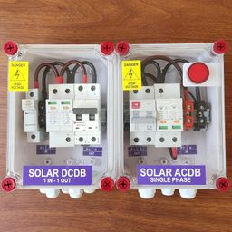 Kenbrook Solar ACDB Box Single Phase 32A 320V SPD With indicator + DCDB 1 in 1 Out 600V SPD With MCB (1Ph 32A IND Combo) image 5