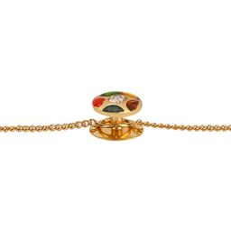 tripin Brass Kurta Buttons with Pearl Effect Stone and Chain TNSPKURTA1987 (Pearl + Multi Color) image 5