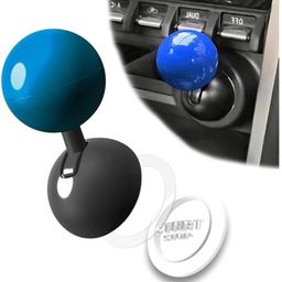generic Car Push to Start Button Rocker, Car Engine Start Stop Button Joystick, Car One Button Start Lever, Funny Car Ignition Button Cover Decorations, Car Decorative Accessories image 2