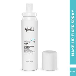 glam 21 Glam21 Make-up Fixer Spray - Keeps Makeup Intact with a Sparkly Texture | Lightweight & Long-lasting with Hyaluronic Acid & SPF 30 | Flawless Look | Dermatologically Tested image 2