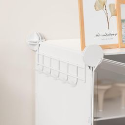 Homeland Design your Heritage Shoe Rack - 12-White Organizer/Multi-Purpose Shelf Storage Cabinet Stand Expandable for Heels, Boots, Slippers Plastic Portable and Folding Shoe Rack (White, 12-Layer) image 5