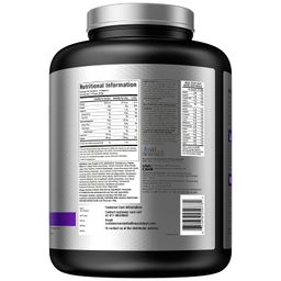 MuscleTech Mass-Tech Elite, Advance High Protein Mass Gainer Powder with creatine for enhanced muscle size & strength, Chocolate Fudge Cake, 3 kg image 2
